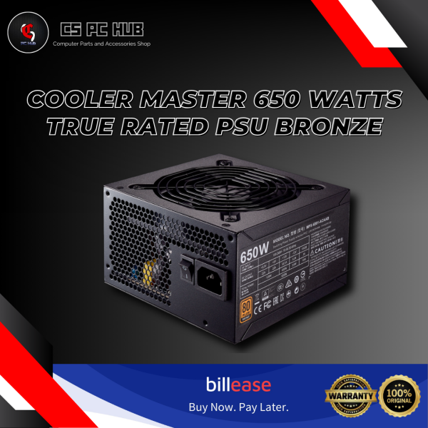 Cooler Master MWE Bronze 650 80 Plus Bronze Certified Power Supply