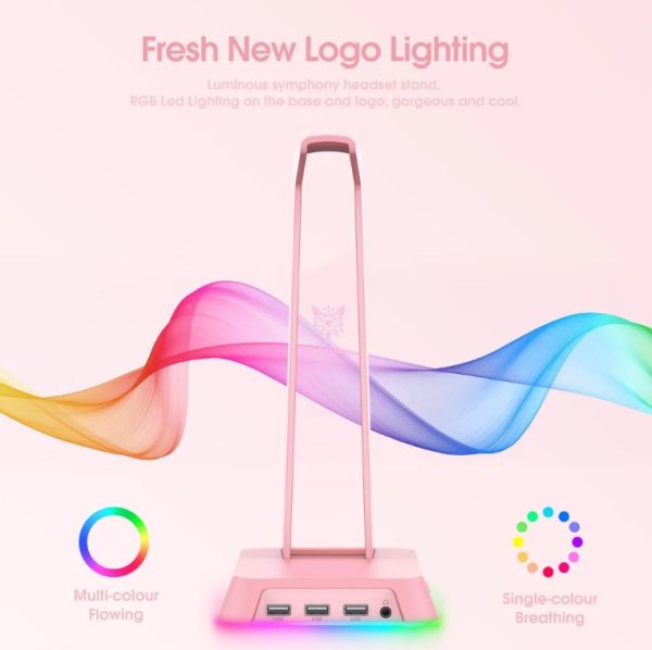 Onikuma ST-2 RGB Headset Stand - Image 2