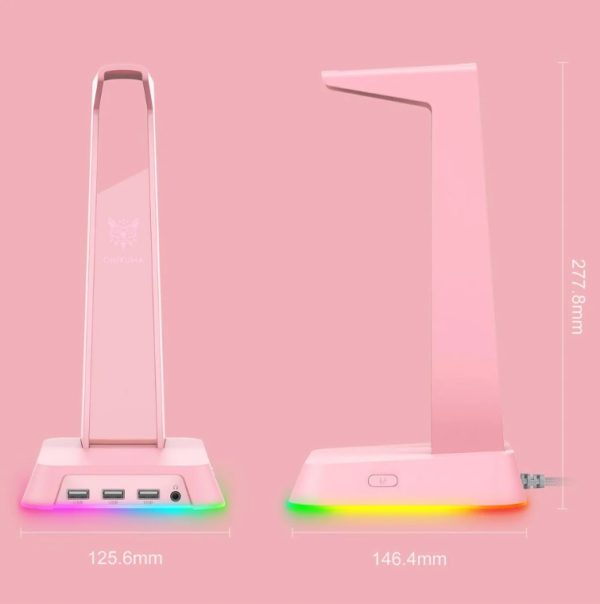 Onikuma ST-2 RGB Headset Stand - Image 9