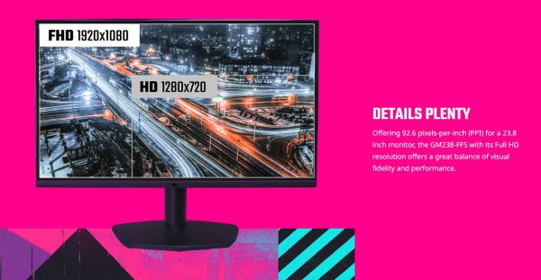 Cooler Master GM238-FFS Flat Gaming Monitor - Image 2