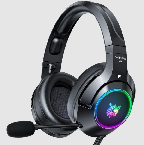 Onikuma K9 BLACK Headset - Image 4