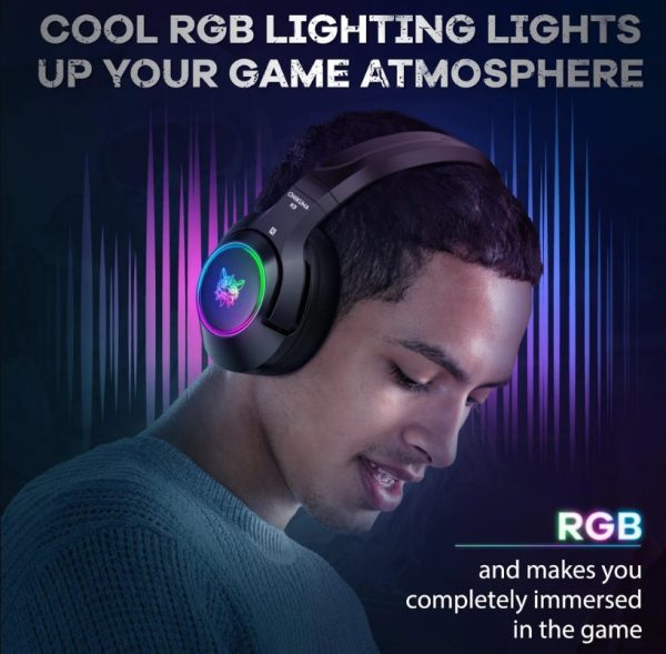 Onikuma K9 BLACK Headset - Image 6