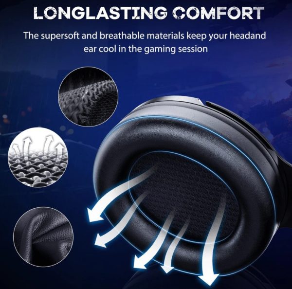 Onikuma K9 BLACK Headset - Image 8