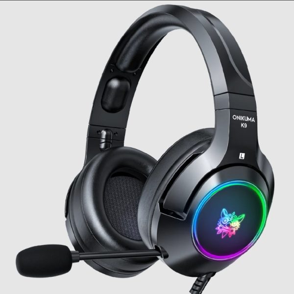 Onikuma K9 BLACK Headset - Image 2