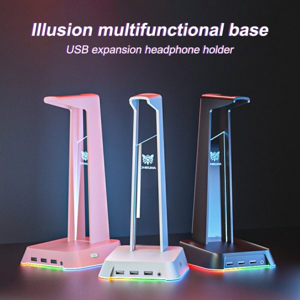 Onikuma ST-2 RGB Headset Stand - Image 6