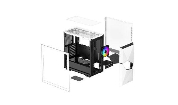 DeepCool Dazzling Pupil (Cyclops) WH Computer Case - Image 18