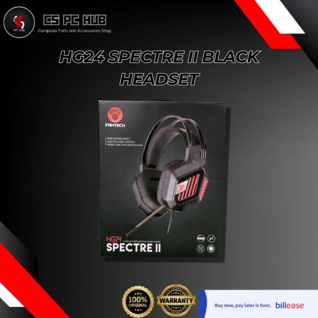 HG24 SPECTRE II BLACK Headset